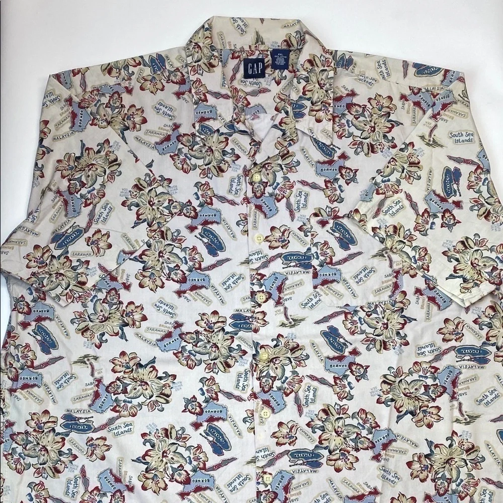 GAP XXL CASUAL BUTTON DOWN - Picture 2 of 3